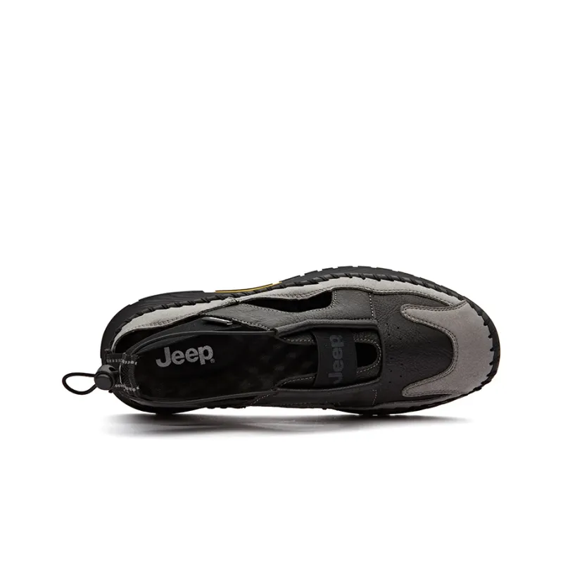 Jeep Non slip Breathable And Wear resistant River Trekking Slippers Men's-11