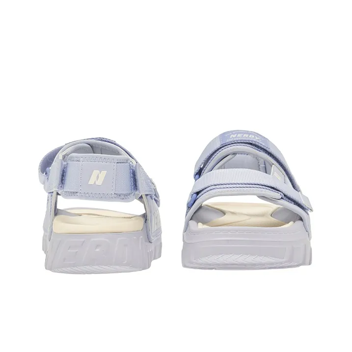 Nerdy Beach Sandals Unisex White/Black-17
