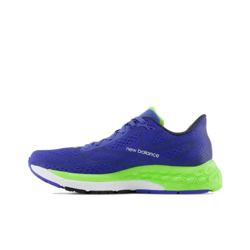 New Balance NB Fresh Foam X 880v13 X 880v13 Anti-Slip Wear-Resistant Low-Top Running Shoes Unisex Blue Green White