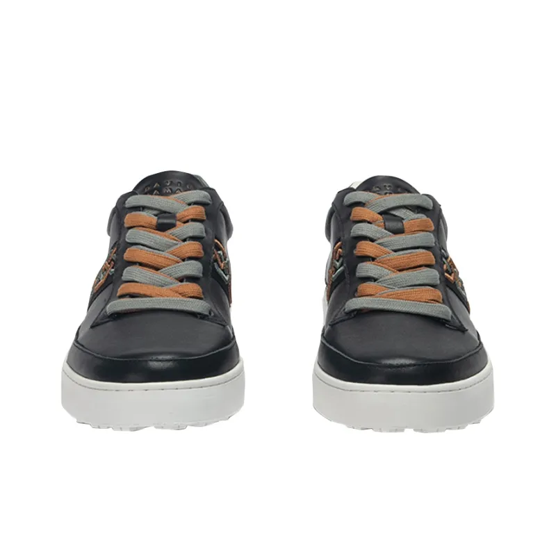 DAVID NAMAN Stylish Skateboarding Shoes Men's Black-4