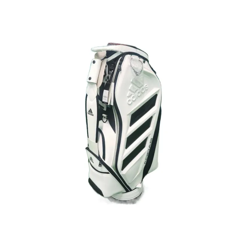Adidas Polyester Golf Equipment Ball Bag Gym Bag Large Size Men's White/Black-3