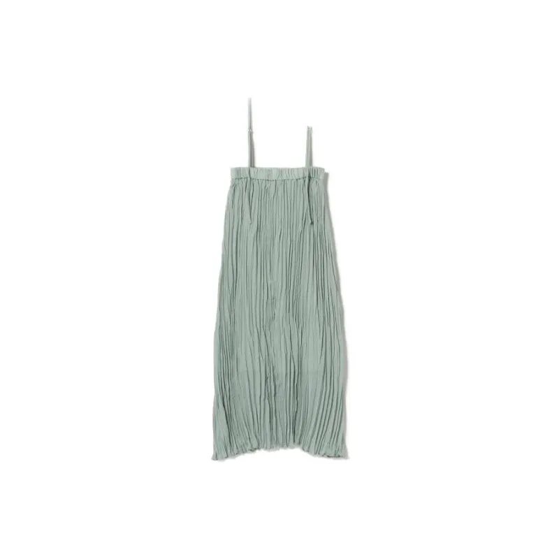 Beams Casual Long Skirts Women's Light Green-1