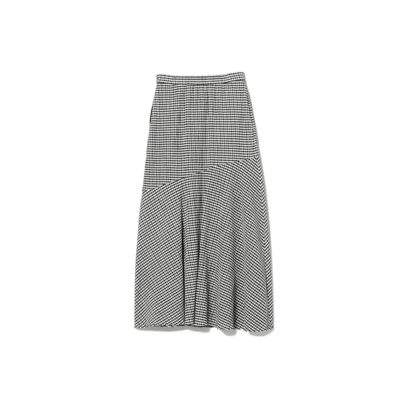 Beams Casual Long Skirts Women's Black-1