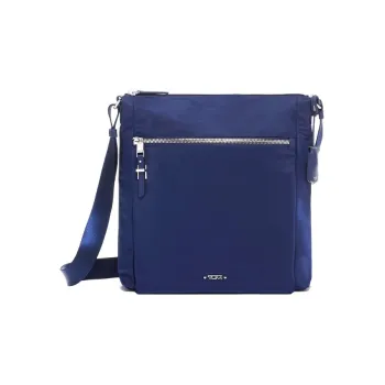 TUMI Voyageur Nylon Briefcases Shoulder Bag Crossbody Bag Medium Size Women's Navy
