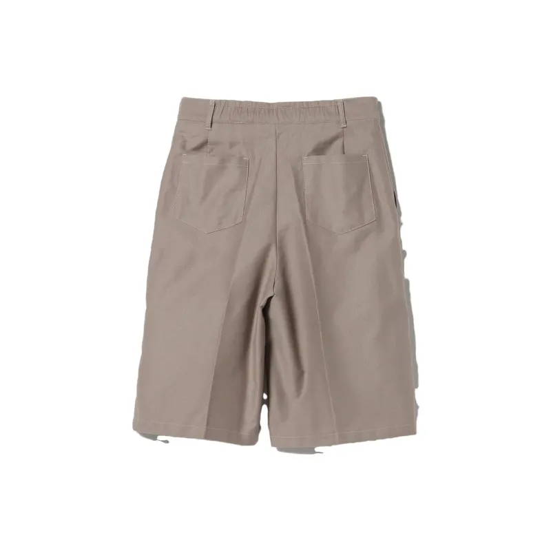 Beams Casual Shorts Women's Khaki-1