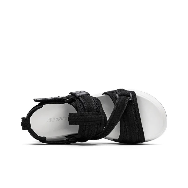 Dickies Beach Sandals Women's Black White-2