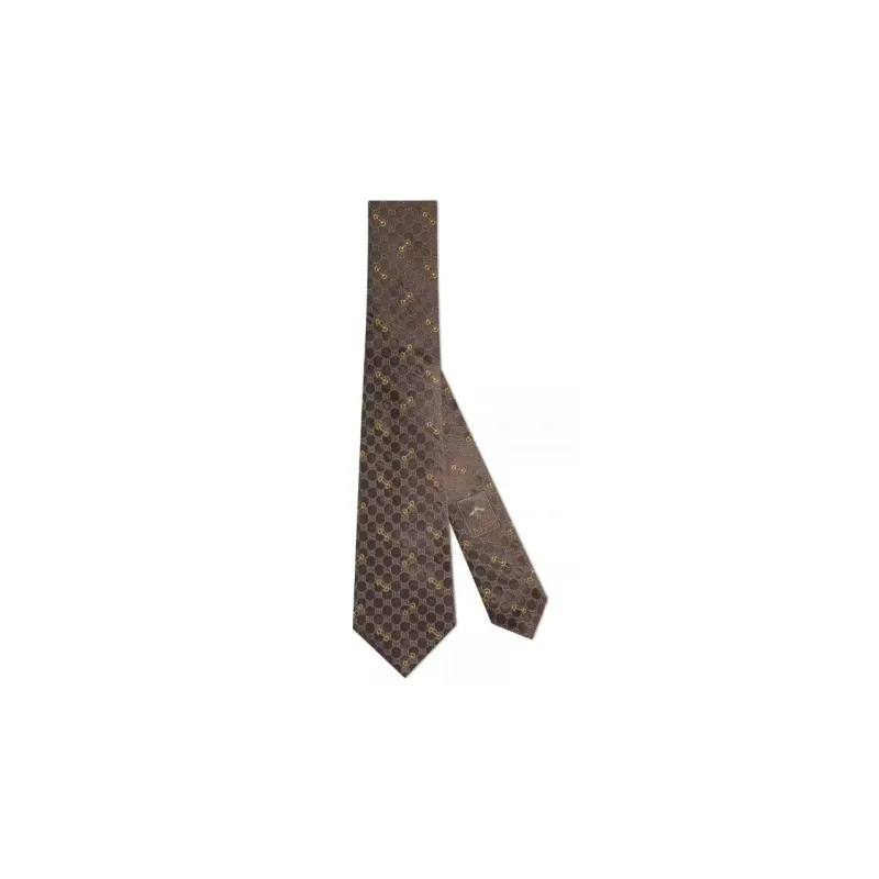 GUCCI Ties Men Brown-0