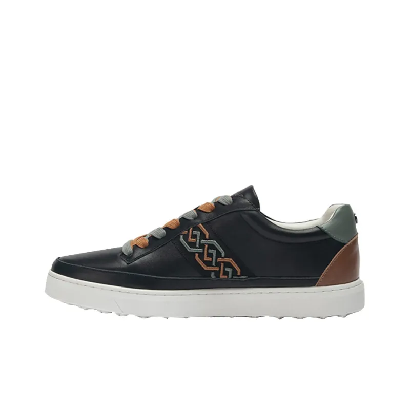 DAVID NAMAN Stylish Skateboarding Shoes Men's Black-0