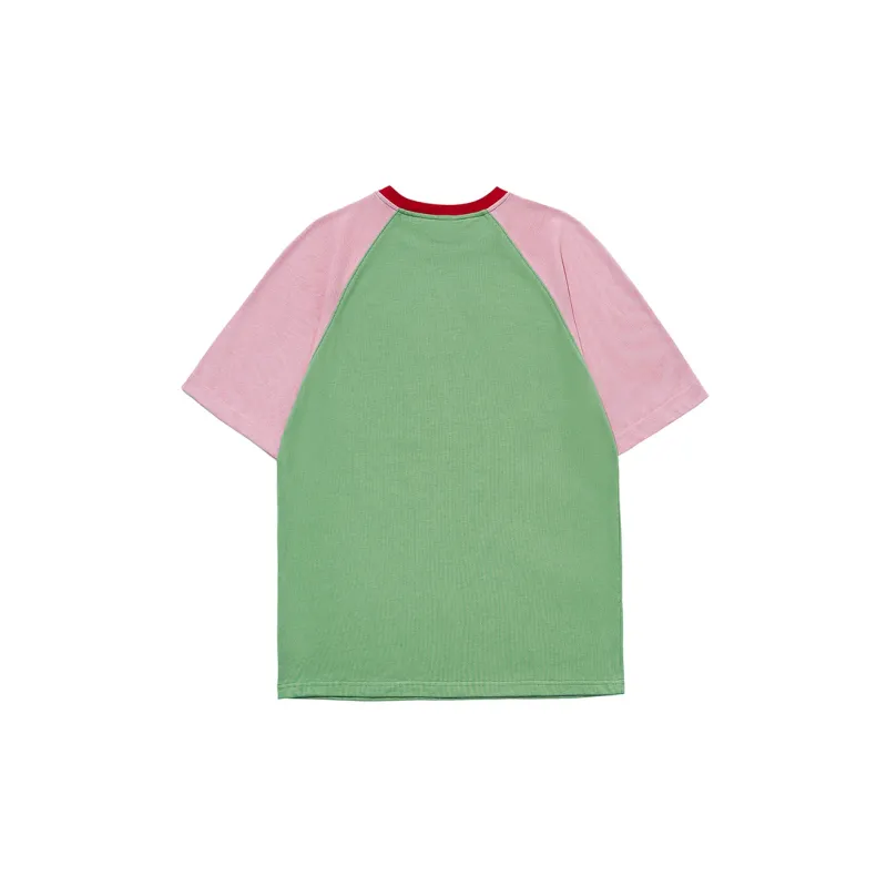 CONCORDEVENT T-Shirts Unisex Pink Green Multicolor-1