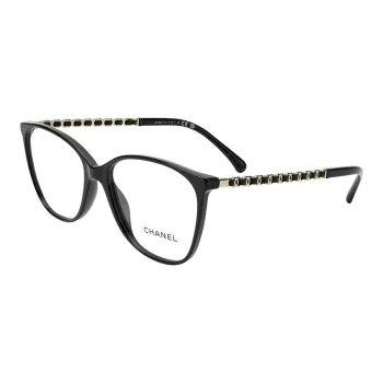 CHANEL Square Eyeglass Frame Eyeglass Frames Unisex