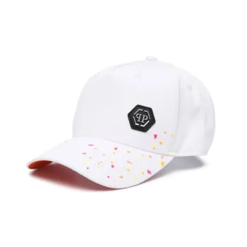 PHILIPP PLEIN Baseball Caps Unisex White