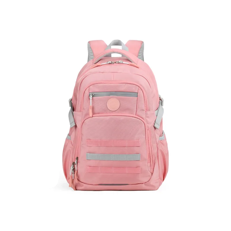 AOKING AK Polyester Laptop Bag Backpack Tubas Unisex Purple/Black/Pink-0