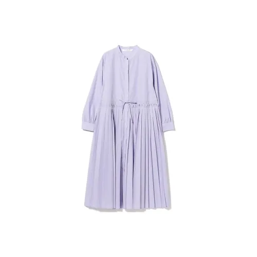 Beams Long-Sleeved Dresses Women's Lavender