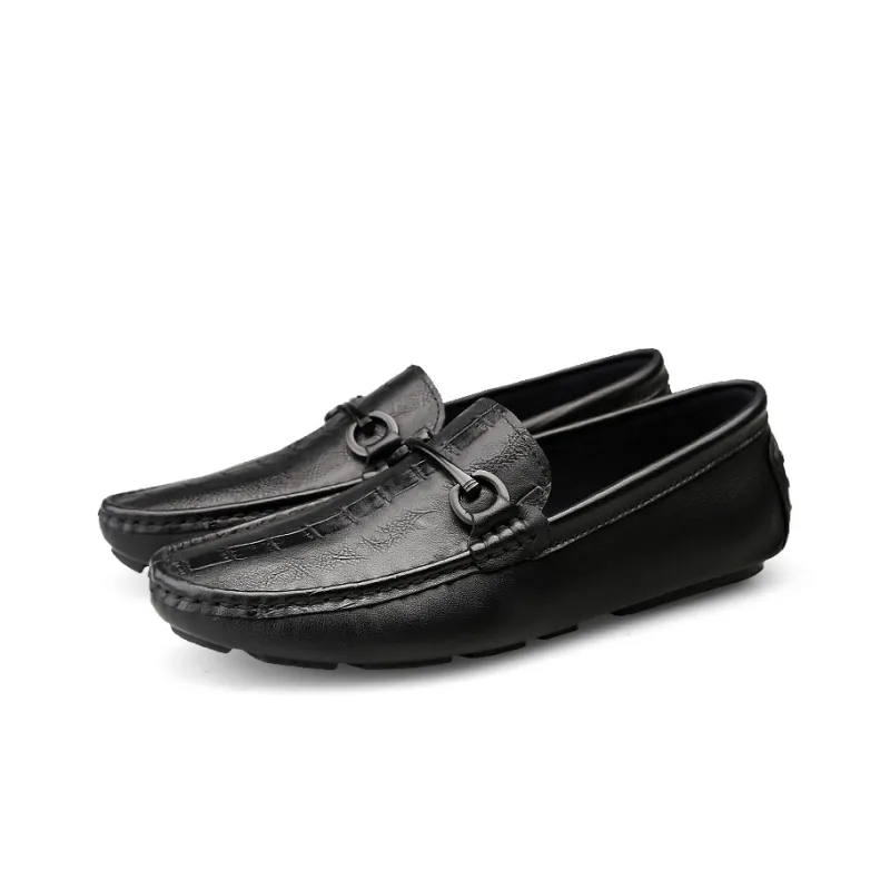 DCK Men's Casual Shoes Men Low Top Black/Brown-2