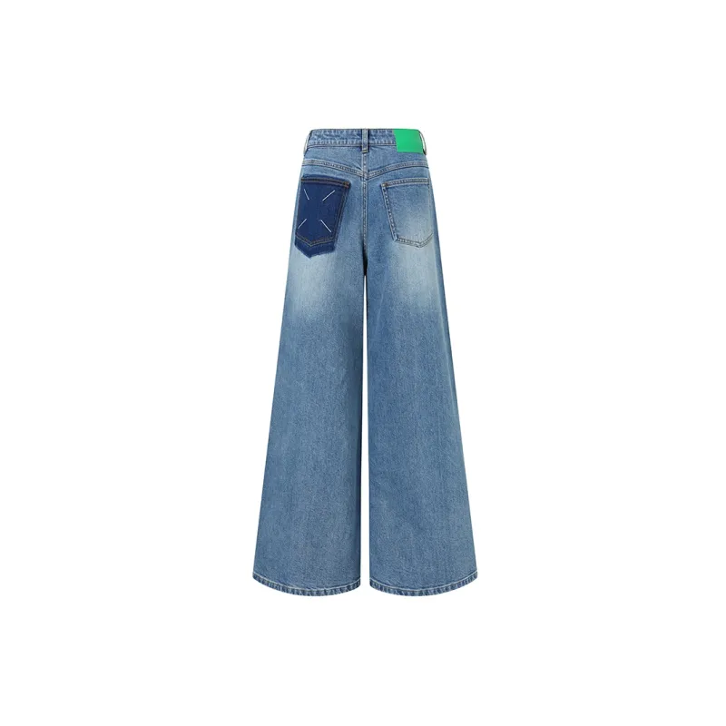 GREEN BELT Jeans Women's Sky Blue-1