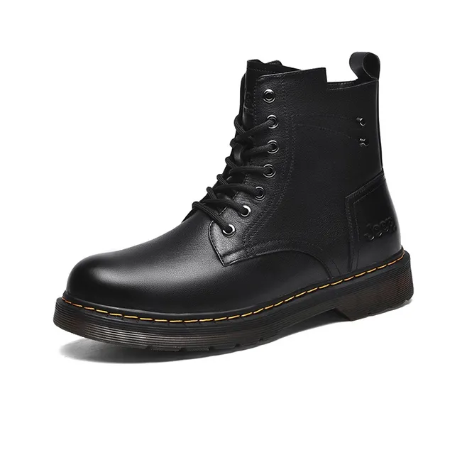 Jeep Short Martin Boot Men's Black-2