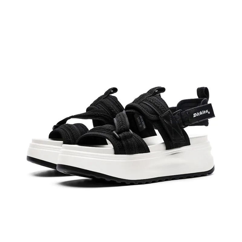 Dickies Beach Sandals Women's Black White-3
