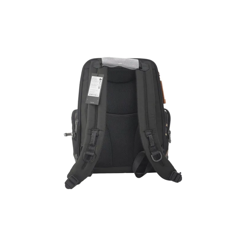 TUMI Polyester With Cow Leather Travel Bags Backpack Large Size Men's Camouflage-2