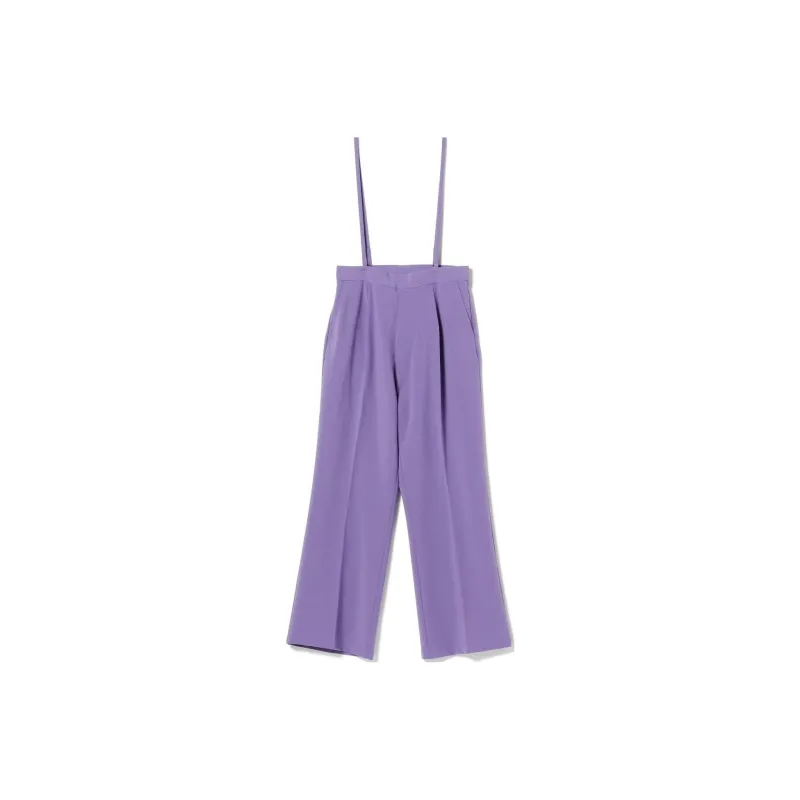 Beams Overalls Women's Purple-1