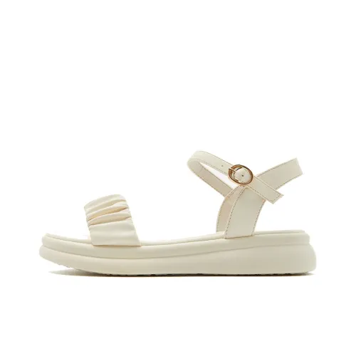 WESTLINK Beach Sandals Women's Beige