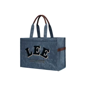 Lee Denim Tote Handbag Tubas Women's Washed Blue