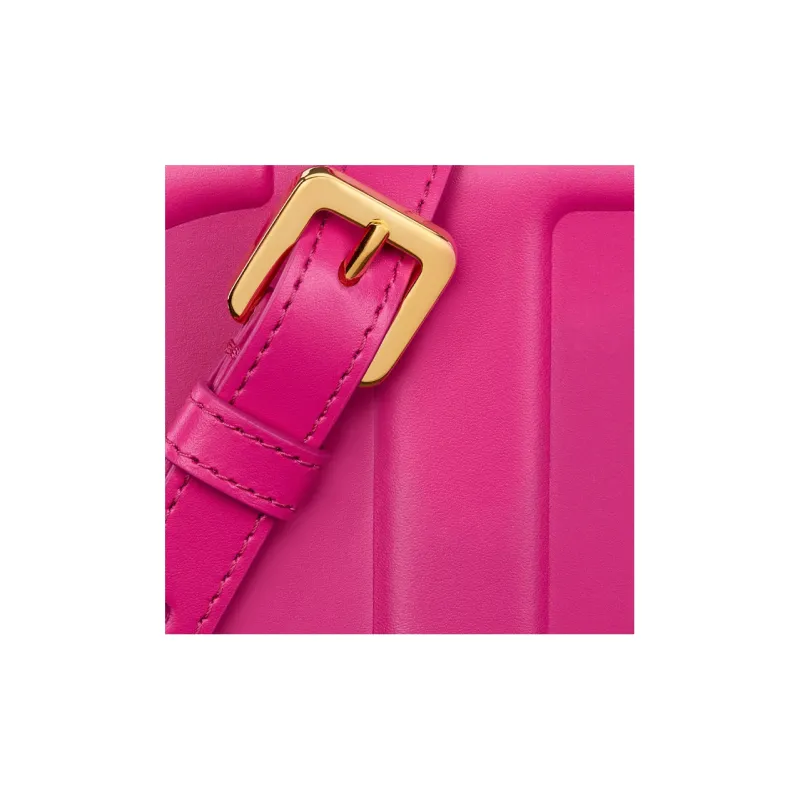 DIOR Cow Leather Camera Bags Crossbody Bag Shoulder Bag Women's Pink-5
