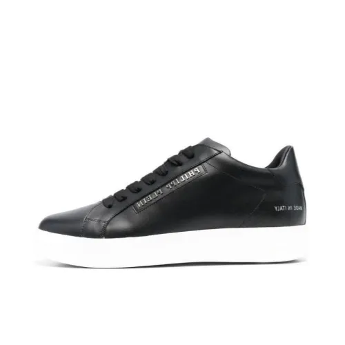 PHILIPP PLEIN Low-top Leather Sneakers