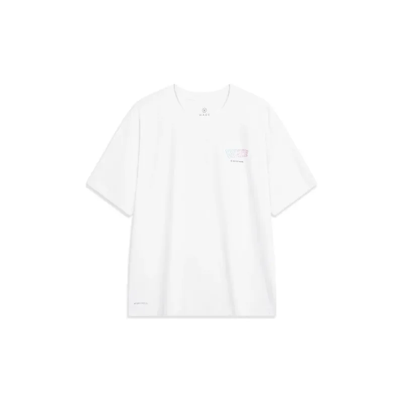 LiNing T Shirt Unisex Standard White-1