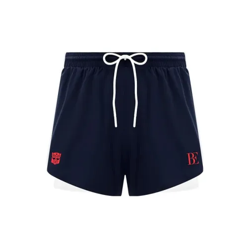 Transformers BALNEAIRE/van Der Ann X Transformers Co-brand Swimming Shorts Men Classic Navy Blue