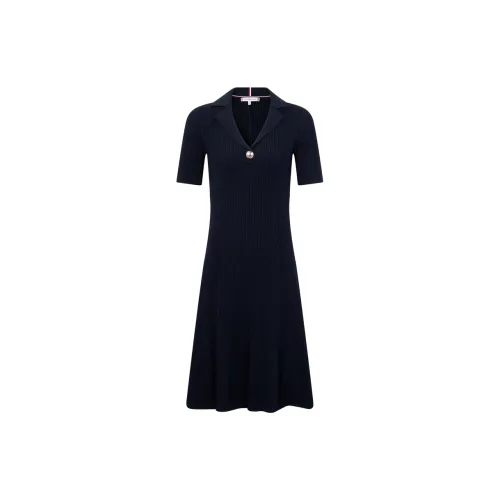 Tommy Hilfiger Short-Sleeved Dresses Women's Navy Blue