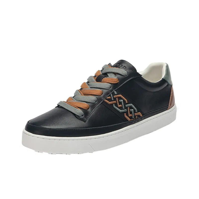 DAVID NAMAN Stylish Skateboarding Shoes Men's Black-1