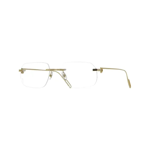 Cartier Eyeglass Frames Men Gold