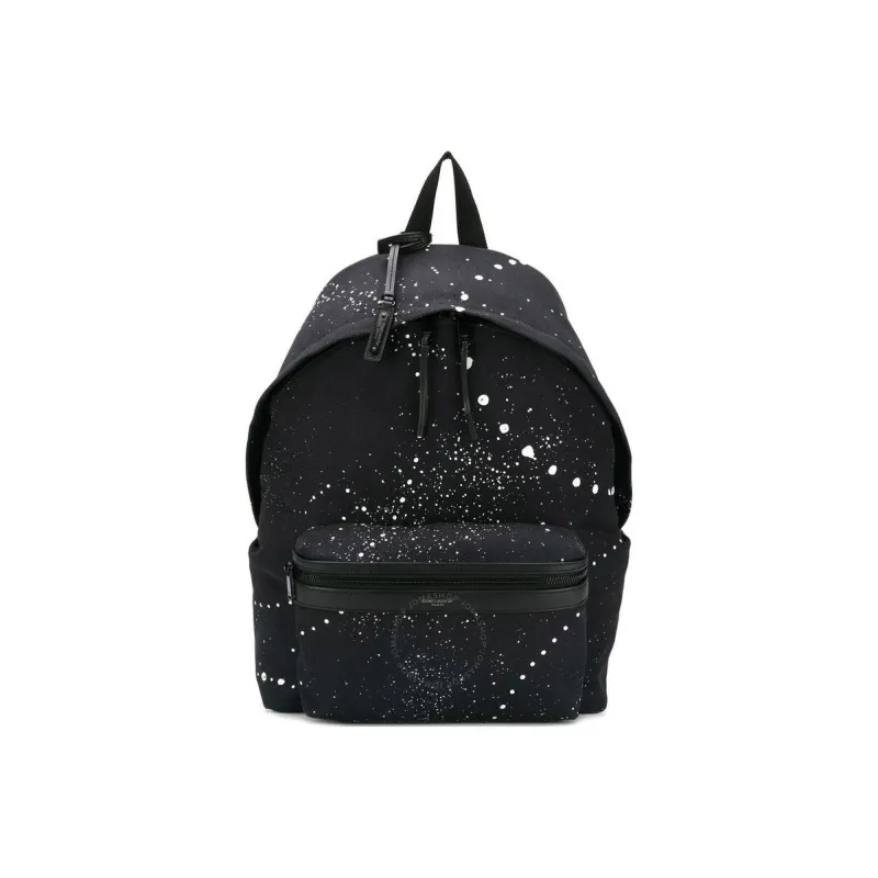 SAINT LAURENT Nylon Backpack Regular Men's Black-1