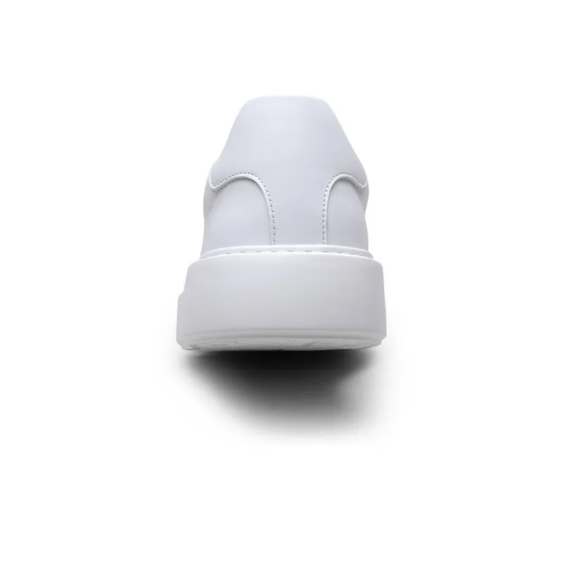 GOLDLION Low Top Skateboard Shoes Men's White-3