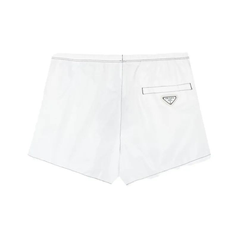 PRADA Swimming Shorts Men's White-1