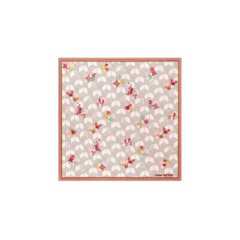 LOUIS VUITTON Silk Scarves Women's Multicolor