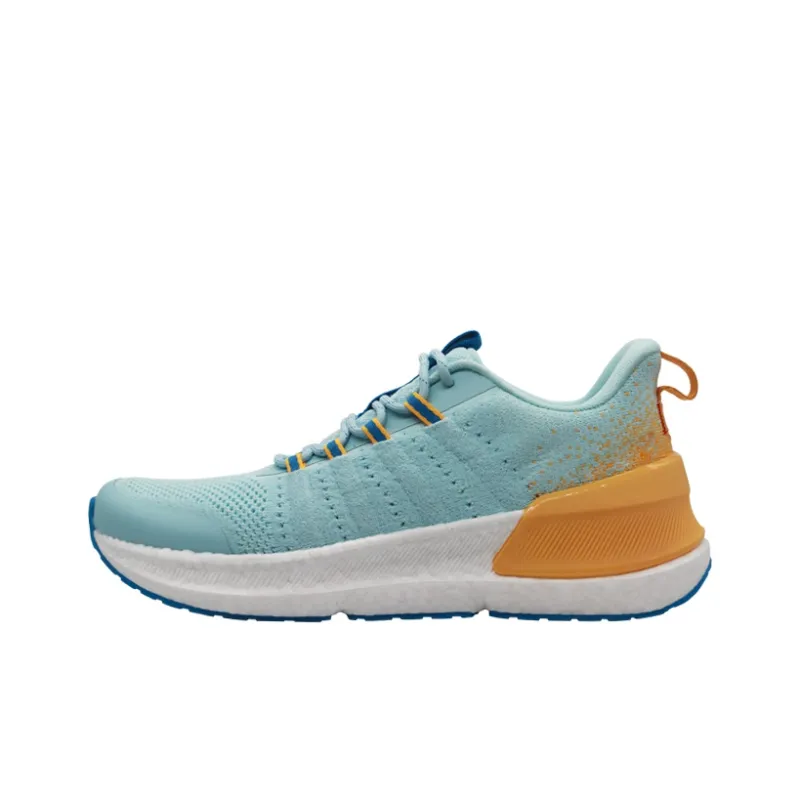 FREE TIE Low-Top Running Shoes Men's Blue Orange-1