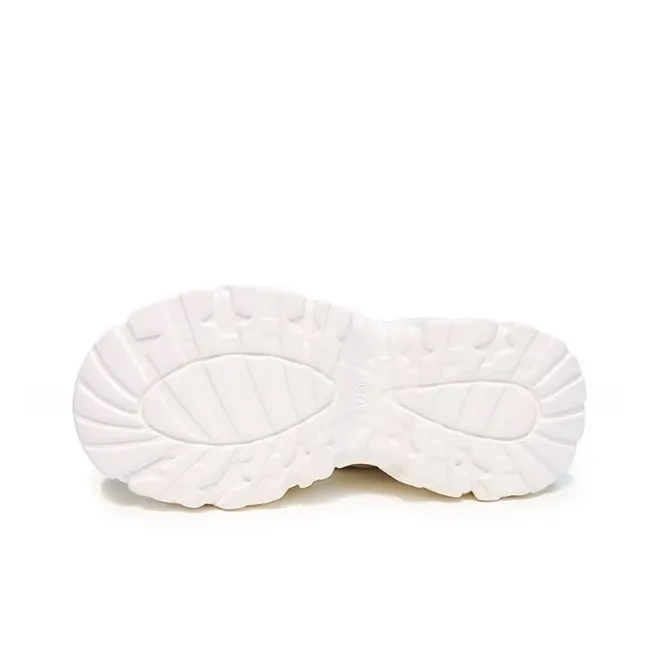 WOOS BOBO Beach Sandals 7cm Women's Ecru-3