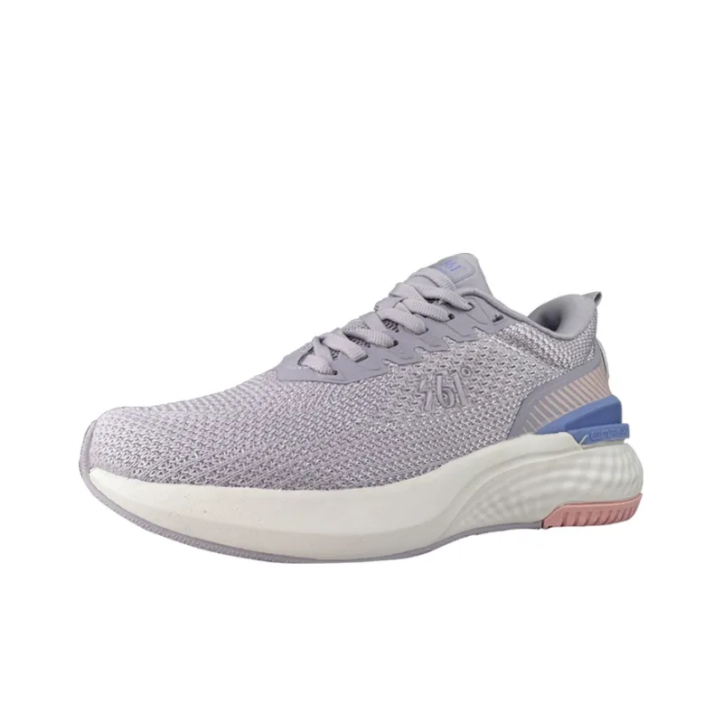 361° Low Top Running Shoes Women's Light Paste Purple-2