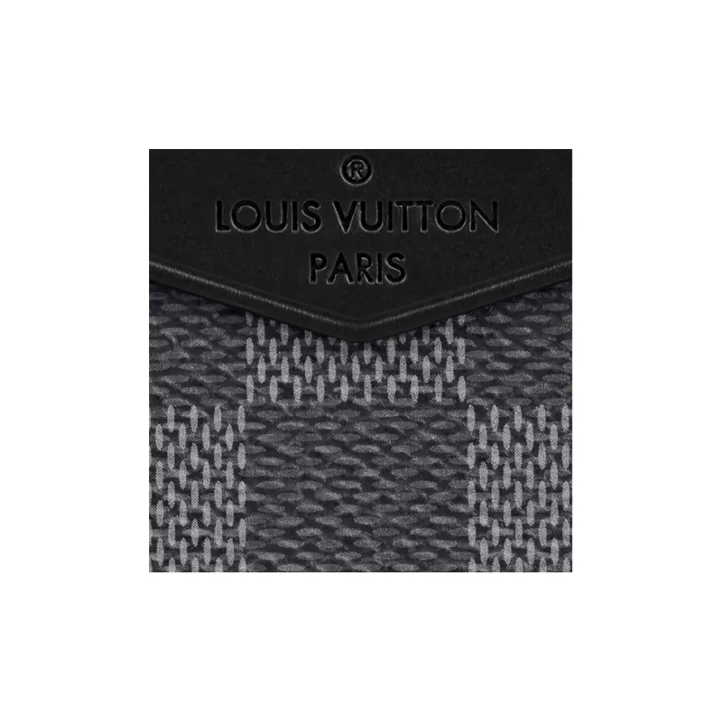 LOUIS VUITTON Zippy Canvas Clutches Card Holder Wallet Regular Men's Gray-4