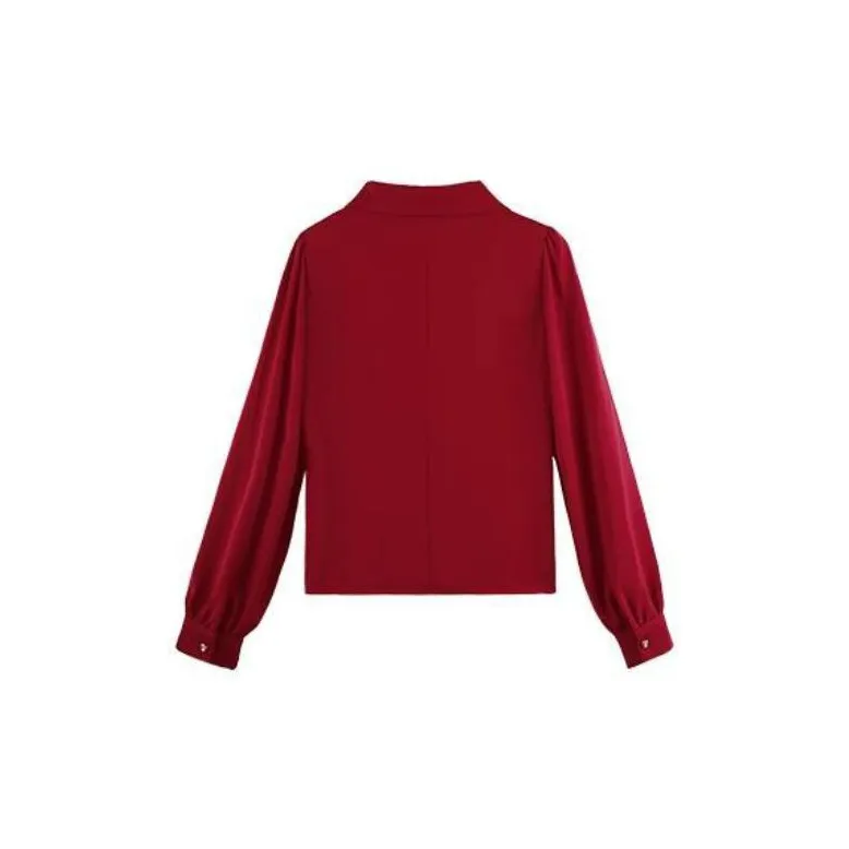 Migu Shirts Women's Romantic Red-1