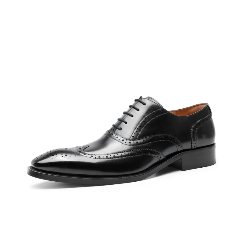 Desai Desai Dress Shoes Men's Black-1