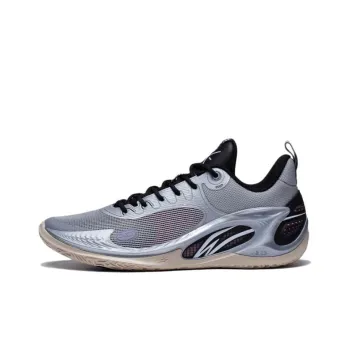 LiNing Wade 808 3 Anti Slip Wear Resistant Low Top Basketball Shoes Men's Black Gray