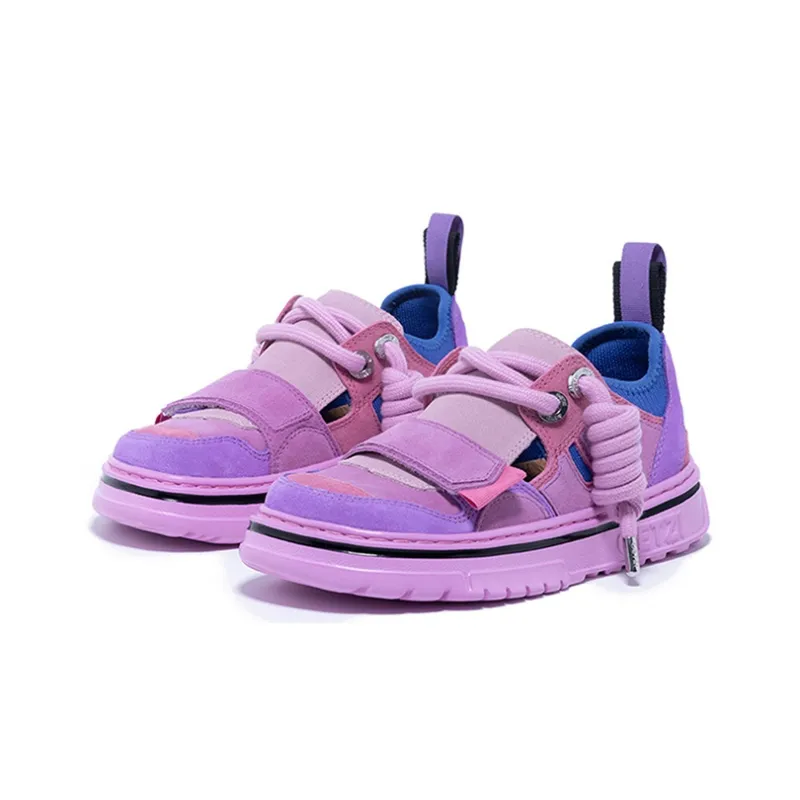 OETZI Stylish Skateboarding Shoes Women's Purple-1
