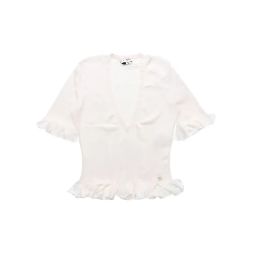 CHANEL Knitwear Women's White