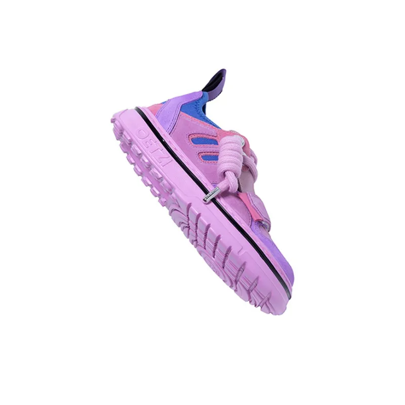 OETZI Stylish Skateboarding Shoes Women's Purple-4