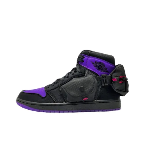Jordan 1 Retro High OG SP Utility Spider Man Across The Spider Verse Prowler Friends And Family