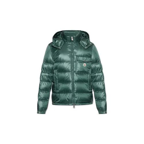 Moncler Down Jackets Men Green