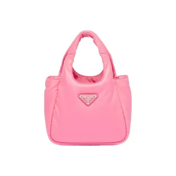 PRADA Re Nylon Fabric Tote Bag, Shopping Bag, Handbag Mini Women's Pink