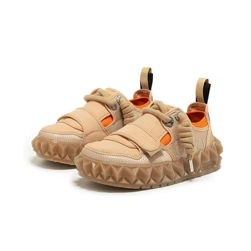 OETZI Stylish Skateboarding Shoes Unisex Camel-1